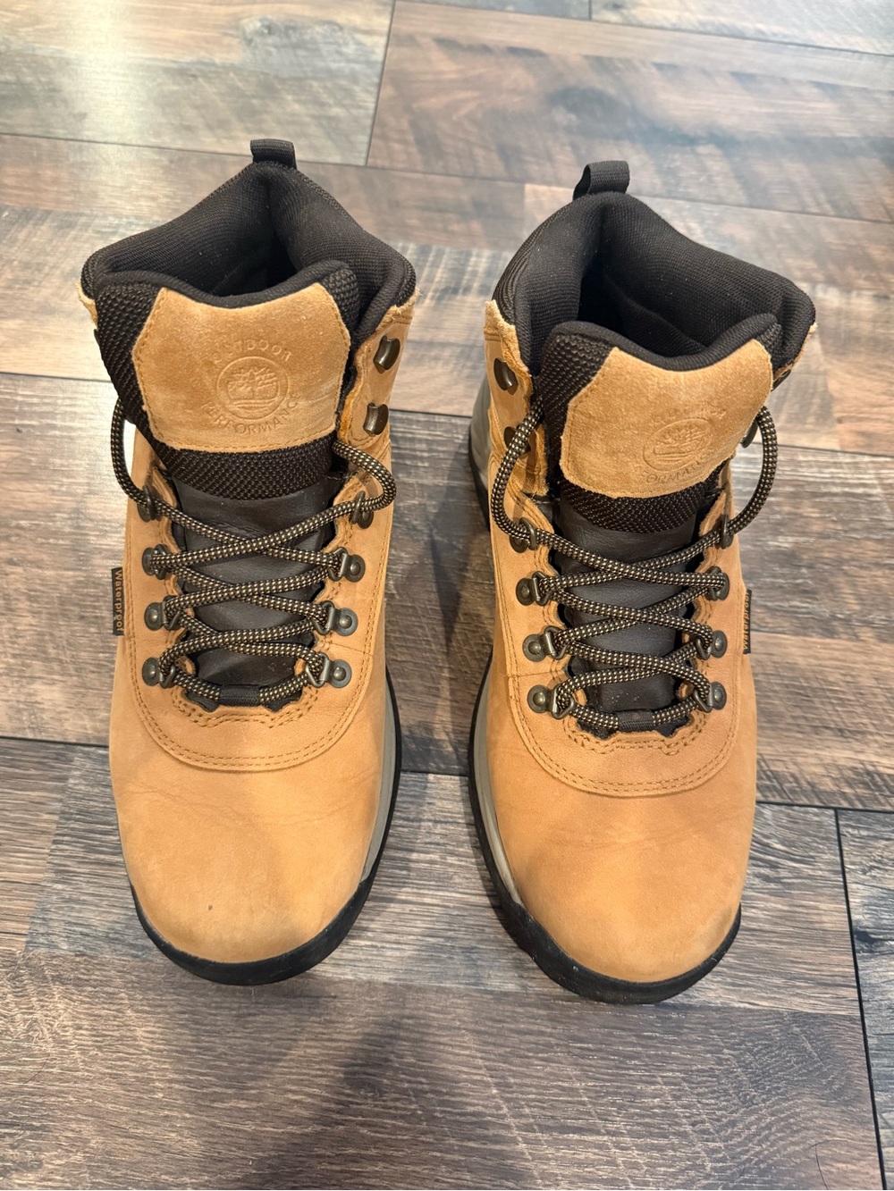 Timberland Men's Wheat/Tan Lace-Up Hiking Boots